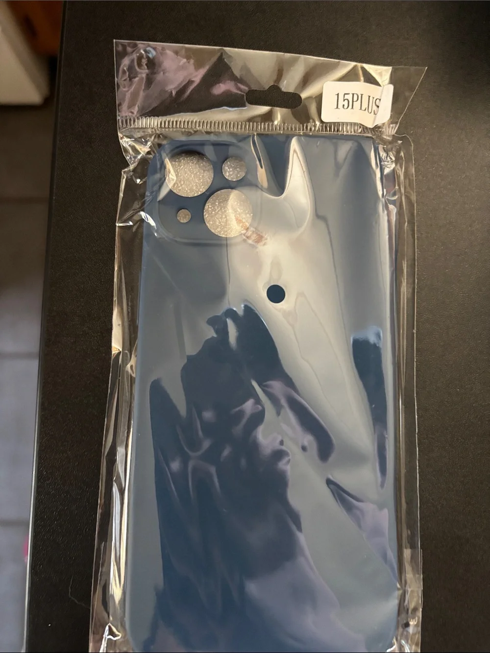 Midnight Blue Silicone Phone Case - IPhone 15 Plus Fit